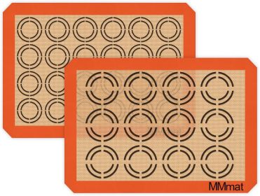 Silicone Baking Mats - Best German Silicone - Non Slip Silicone Baking Sheet, Non Stick Reusable Silicone Mats for Baking, Oven Liner